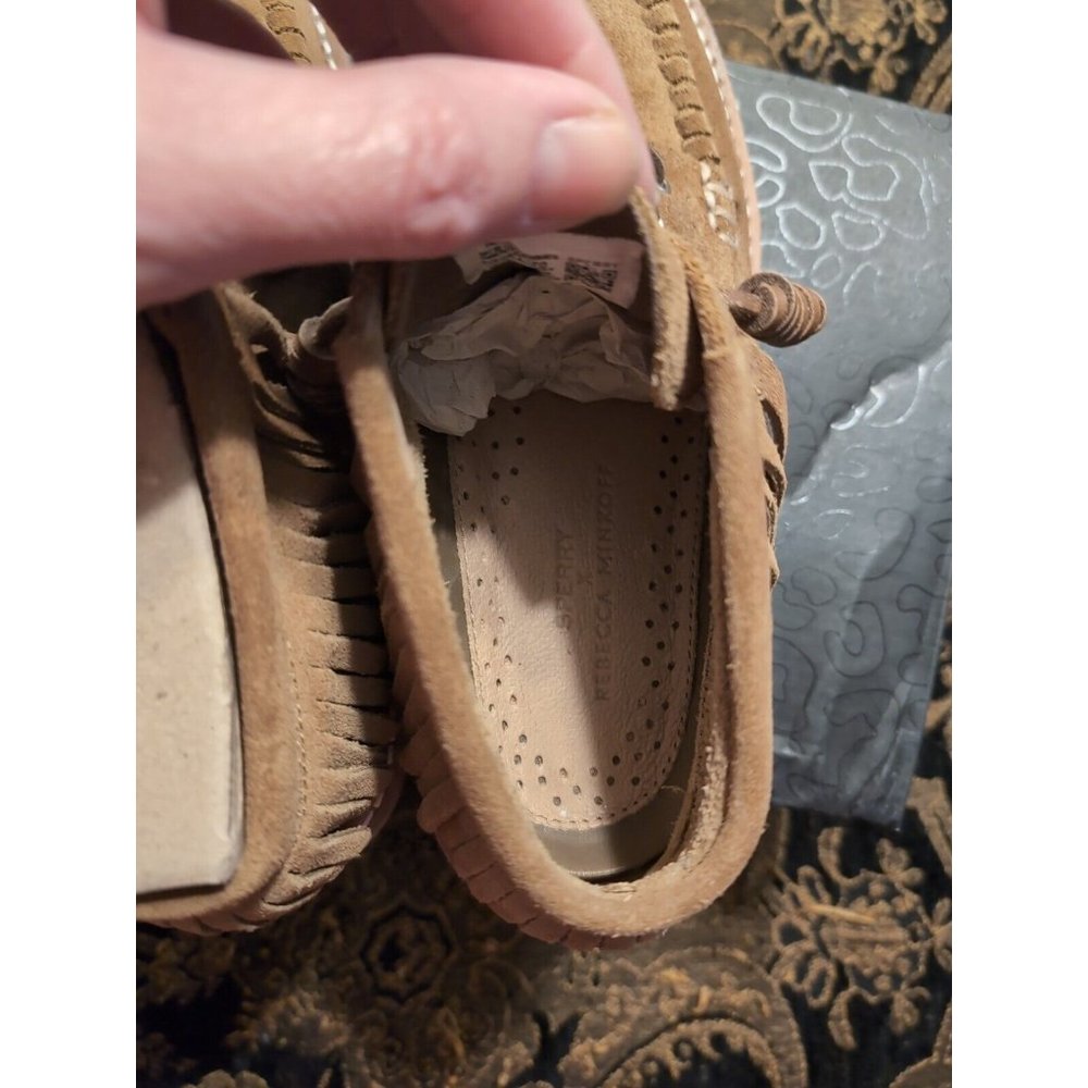 SPERRY x REBECCA MINKOFF Women's Fringe Suede Chukka Boot Size 5.5 - Picture 5 of 8